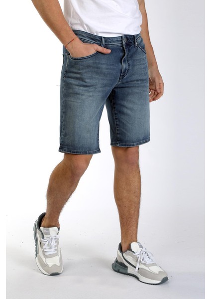 Elyo Erkek Jean Şort