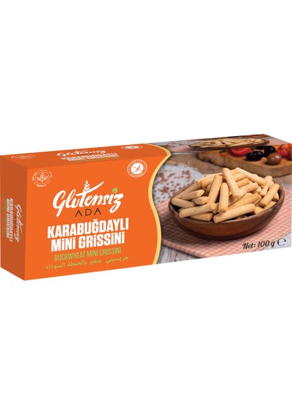 GlutensizAda Karabugdaylı Grisini 100 gr