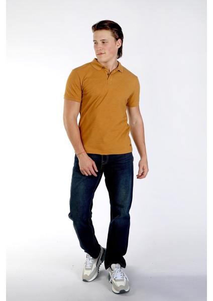 Mıles Erkek Pike Polo Yaka T-Shırt K.hardal