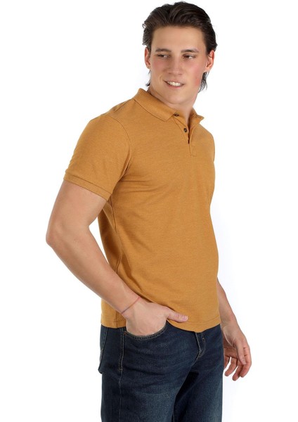 Mıles Erkek Pike Polo Yaka T-Shırt K.hardal modelleri