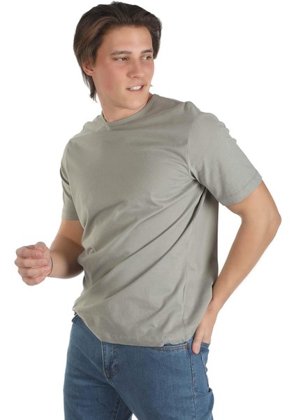 Marelo Erkek O Yaka T-Shirt Haki fiyatları