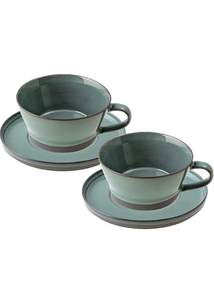 Green Breeze 2'li Çay Fincan Takımı