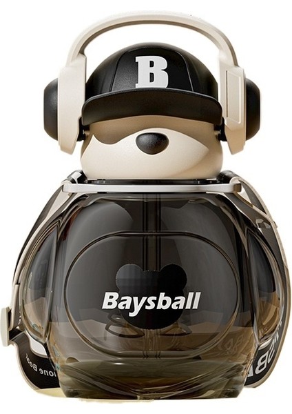 Büyük Kapasiteli Kulaklık Ayı Plastik Su Bardağı (Yurt Dışından)