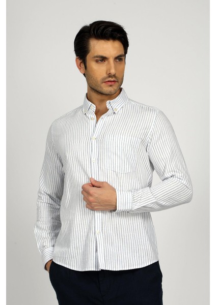 Onesa Erkek U.kol Dokuma Gömlek Beyaz fiyatları
