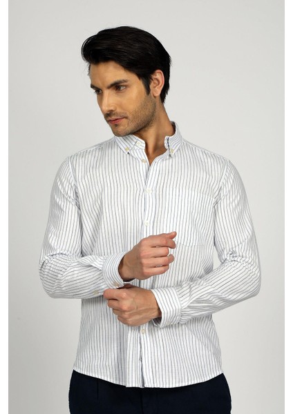 Onesa Erkek U.kol Dokuma Gömlek Beyaz fırsatları
