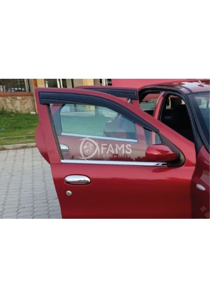 Fiat Albea Krom Cam Çıtası 4 Parça 2002> Paslanmaz Çelik modelleri