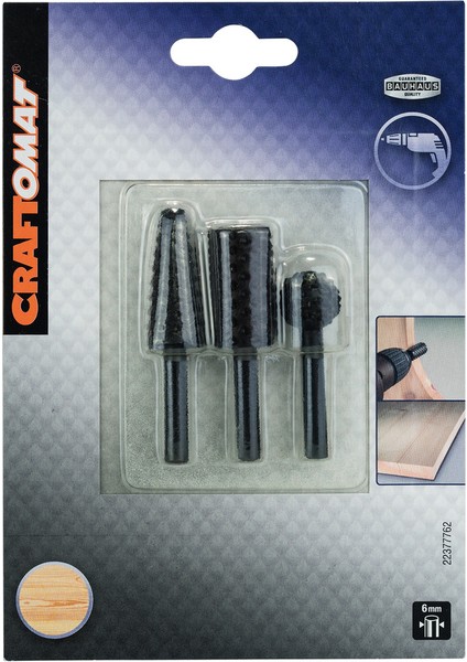 Ahşap Raspa Seti 16-16-16-7X61 mm