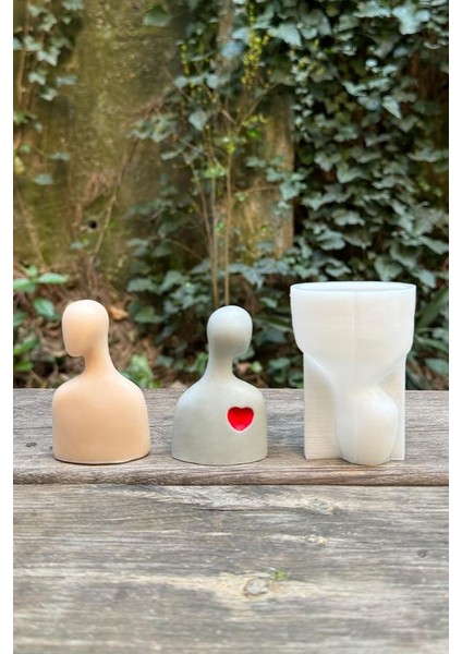 Heykel Anne Aile Tekli Silikon Mum Kalıbı modelleri