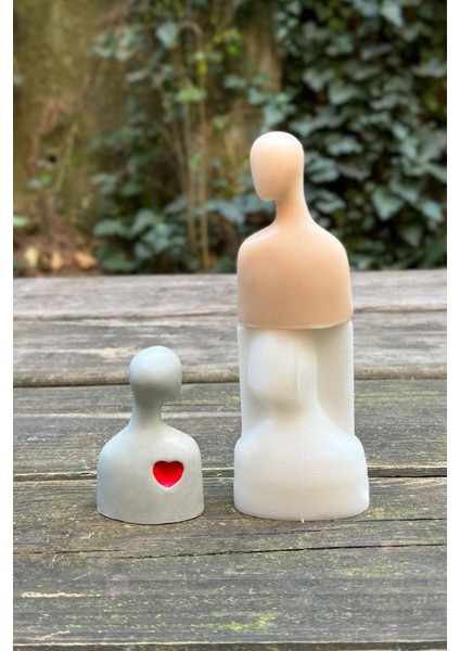 Heykel Anne Aile Tekli Silikon Mum Kalıbı fırsatları