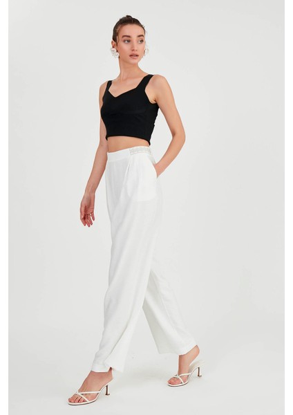 Beli Etnik Desenli Pileli Pantolon fiyatları