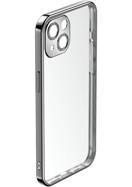 iPhone 14 Elektrokaplama Mat Kılıf Siyah