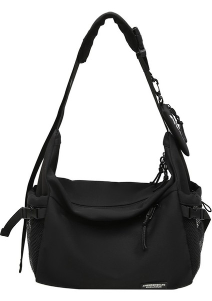 2024 Yeni Büyük Kapasiteli Omuzdan Askili Çanta Erkek Mi Chun Trendy Marka Iş Giysisi Çift Askılı Çanta Rahat Öğrenci Crossbody Sırt Çantası (Yurt Dışından)