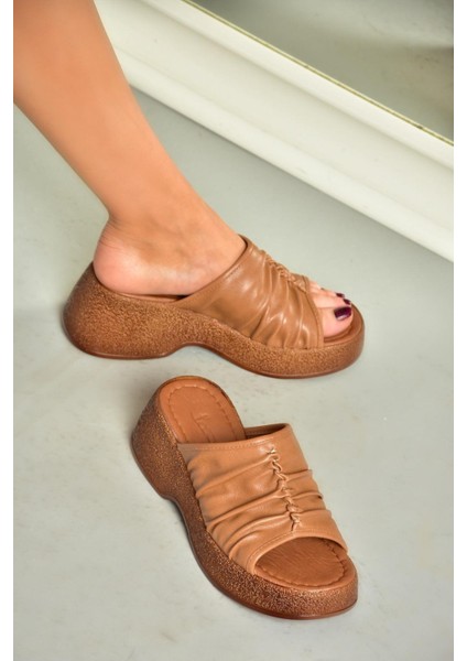 S996443009 Taba Kalın Tabanlı Kadın Terlik fiyatları
