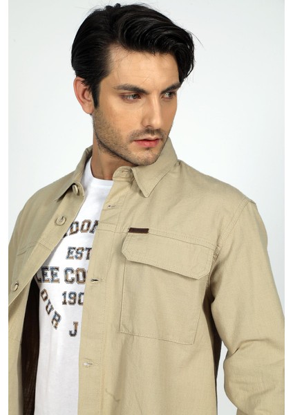 Newkar Erkek Dokuma Ceket Bej modelleri