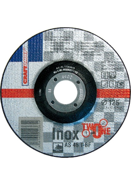 Kesici Disk As 46T C+G T42 125 mm