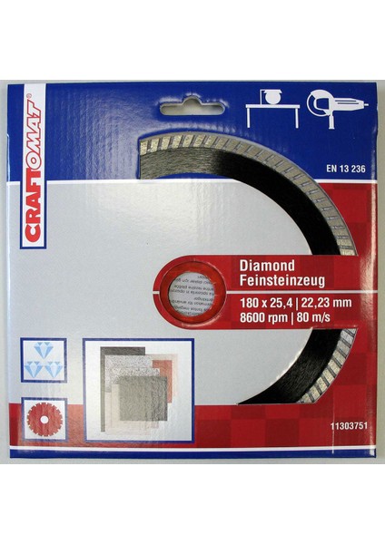 Kesici Disk - Ince/güçlü 180 mm Express