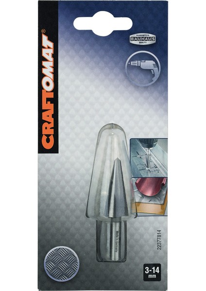 Kademeli Metal Mat Ucu 3-14X58