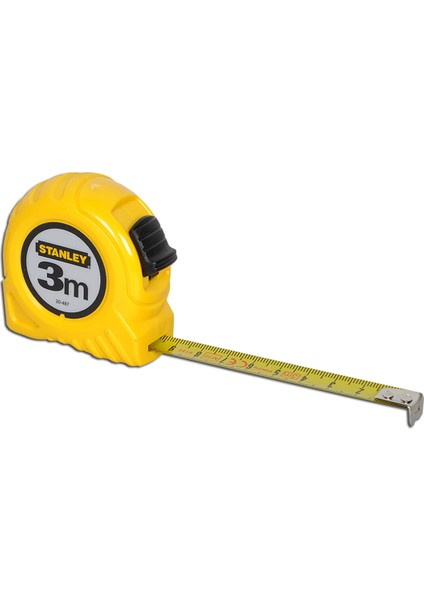 Seri 3m 13 mm Çelik Metre Sarı