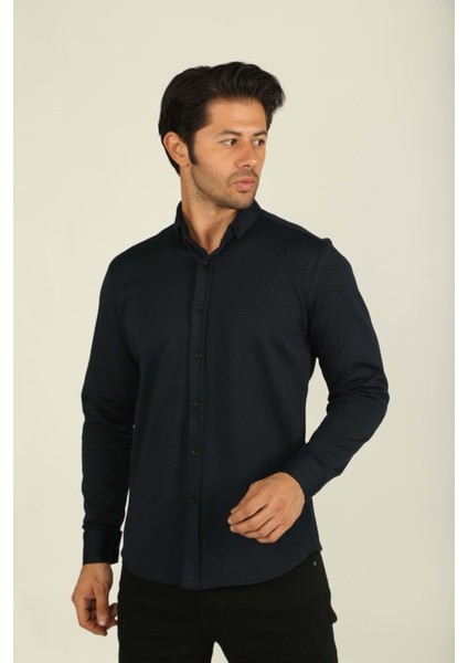 Erkek Giyim Gömlek 13222 Lacivert indirimleri