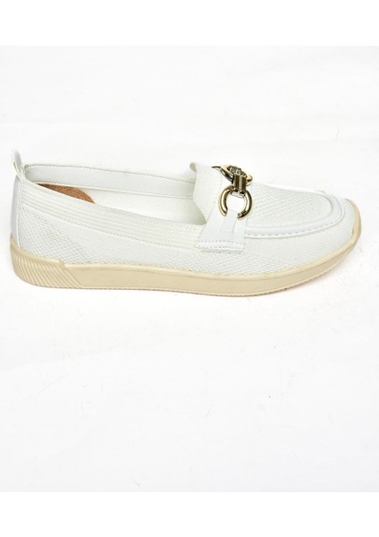 S374610404 Beyaz Kumaş Günlük Kadın Ayakkabı indirimleri