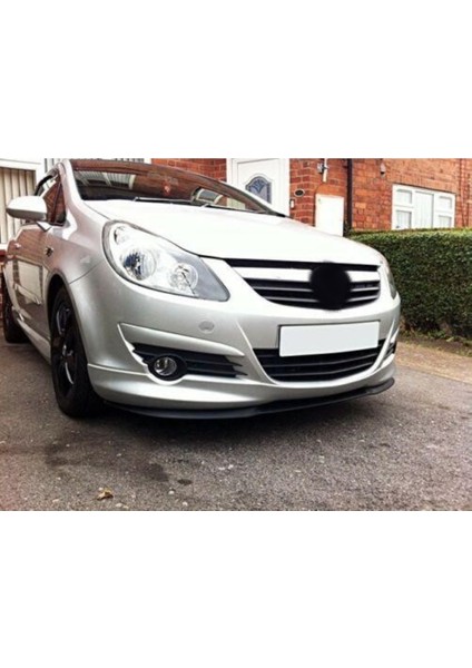 Opel Corsa D Uyumlu Ön Tampon Eki Cupra Lip Mat Siyah Body Kit fiyatları