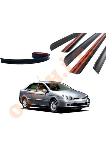 Citroen C5 05-07 Uyumlu Bagaj Üstü Spoiler Mat Siyah