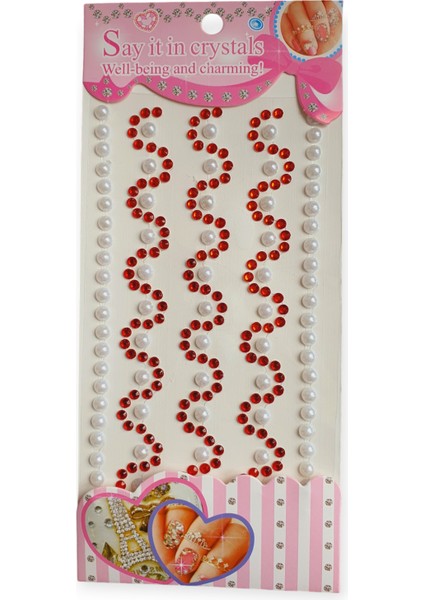 1773 Dekoratif Taşlı Sticker