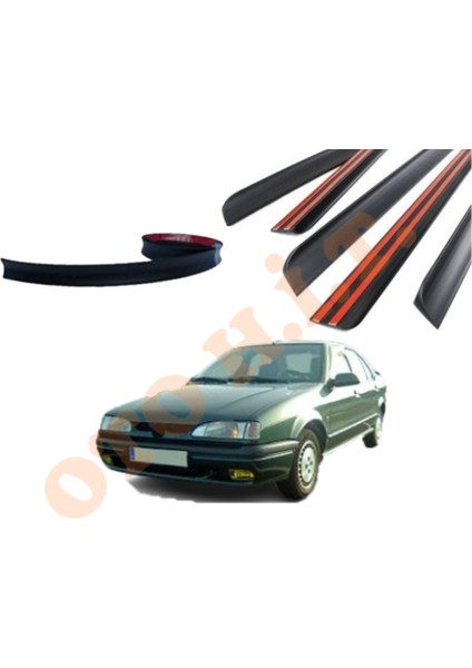 Renault R19 Europa Uyumlu Bagaj Üstü Spoiler Mat Siyah fiyatları