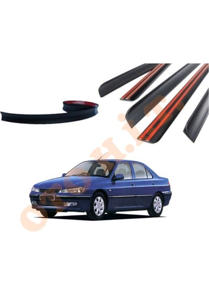 Peugeot 406 Uyumlu Bagaj Üstü Spoiler Mat Siyah fiyatları
