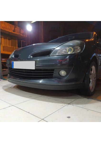 Renault Clio 3 Uyumlu Body Kit Ön Tampon Eki Kırılmaz Yumuşak Lip Mat Siyah fiyatları