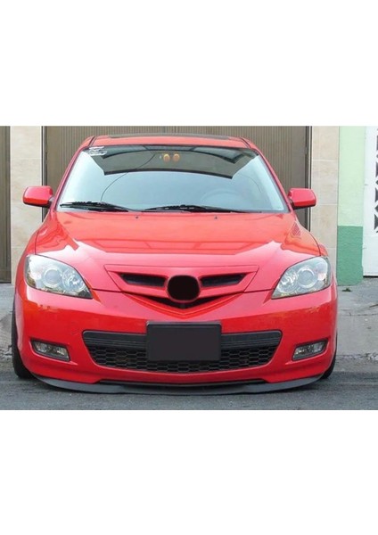 Mazda 3 04-09 Uyumlu Ön Tampon Eki Cupra Lip Mat Siyah Body Kit fiyatları