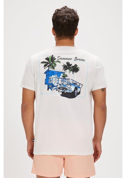 Dustın T-Shırt Off-Whıte Erkek Tişört Beyaz S-Xxl fiyatları