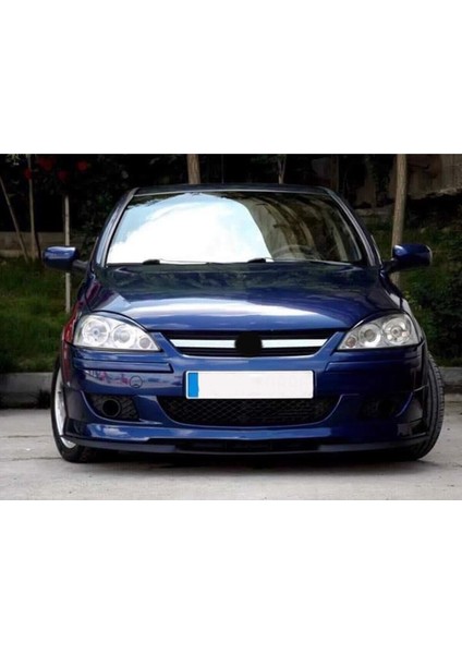 Opel Corsa C Uyumlu Ön Tampon Eki Cupra Lip Mat Siyah Body Kit fiyatları