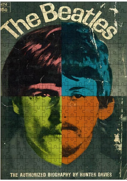 Ahşap Mdf Puzzle Yapboz The Beatles 255 Parça 35*50 cm