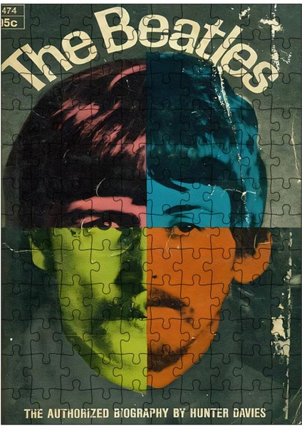 Ahşap Mdf Puzzle Yapboz The Beatles 120 Parça 25*35 cm