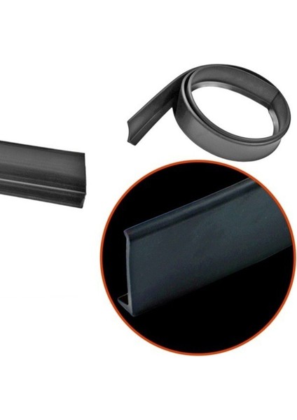 Renault Symbol 08-12 Uyumlu Body Kit Ön Tampon Eki Kırılmaz Yumuşak Lip Mat Siyah