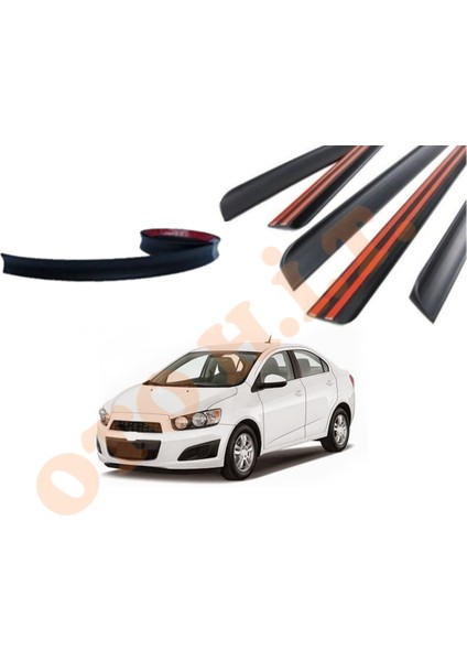 Chevrolet Aveo 12-13 Uyumlu Bagaj Üstü Spoiler Mat Siyah fiyatları