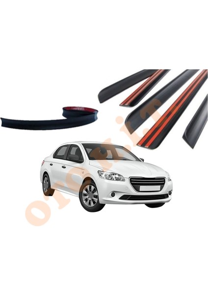 Peugeot 301 Uyumlu Bagaj Üstü Spoiler Mat Siyah fiyatları