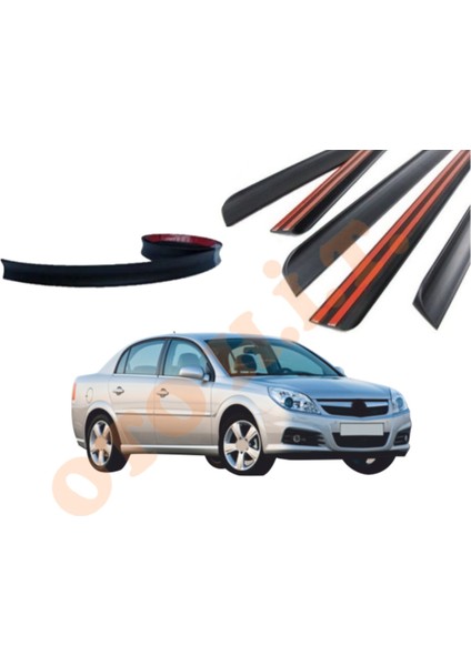 Opel Vectra C Uyumlu Bagaj Üstü Spoiler Mat Siyah