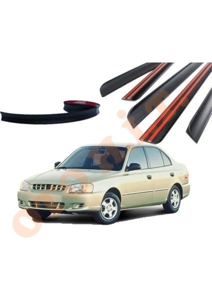 Hyundai Accent Milyenyum Uyumlu Bagaj Üstü Spoiler Mat Siyah fiyatları