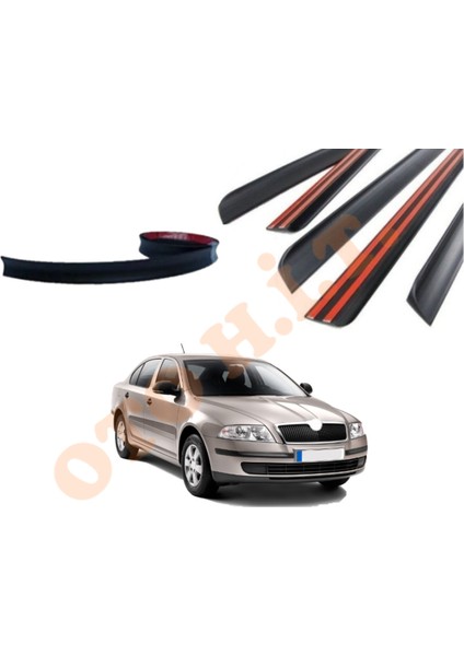 Skoda Octavia 05-12 Uyumlu Bagaj Üstü Spoiler Mat Siyah fiyatları