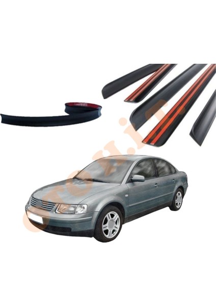 Volkswagen Passat B5 Uyumlu Bagaj Üstü Spoiler Mat Siyah fiyatları