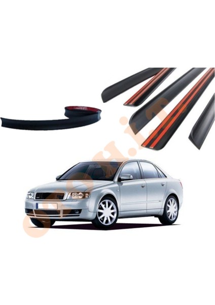Audi A4 01-05 Uyumlu Bagaj Üstü Spoiler Mat Siyah fiyatları