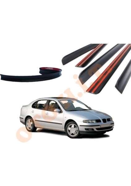 Seat Toledo Uyumlu Bagaj Üstü Spoiler Mat Siyah