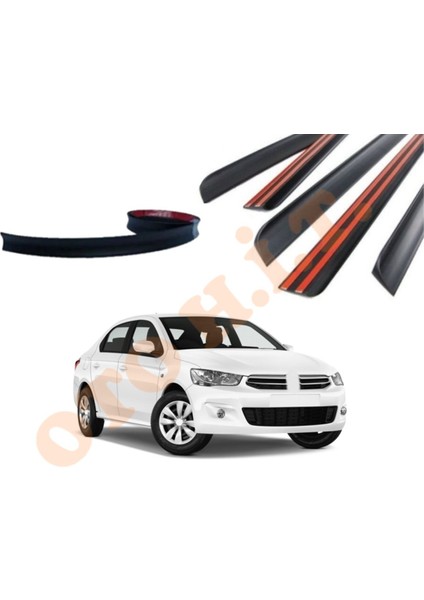 Citroen C Elysee Uyumlu Bagaj Üstü Spoiler Mat Siyah fiyatları
