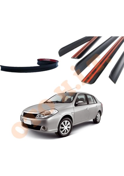 Renault Symbol 08-12 Uyumlu Bagaj Üstü Spoiler Mat Siyah fiyatları