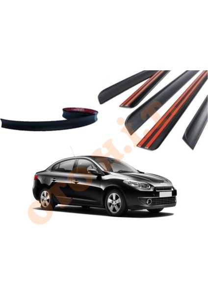 Renault Fluence Uyumlu Bagaj Üstü Spoiler Mat Siyah fiyatları