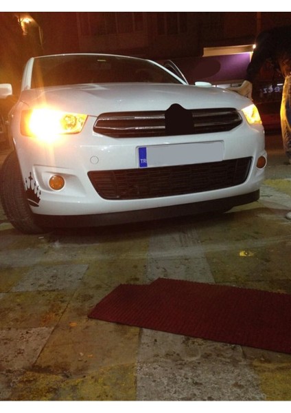 Citroen C Elysee Uyumlu Body Kit Ön Tampon Eki Kırılmaz Yumuşak Lip Mat Siyah fiyatları