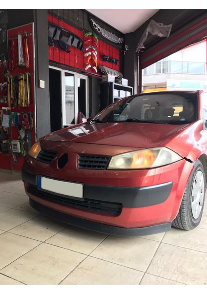 Renault Megane 2 Uyumlu Body Kit Ön Tampon Eki Kırılmaz Yumuşak Lip Mat Siyah fiyatları