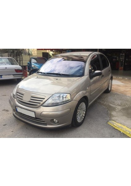 Citroen C3 Uyumlu Body Kit Ön Tampon Eki Kırılmaz Yumuşak Lip Mat Siyah